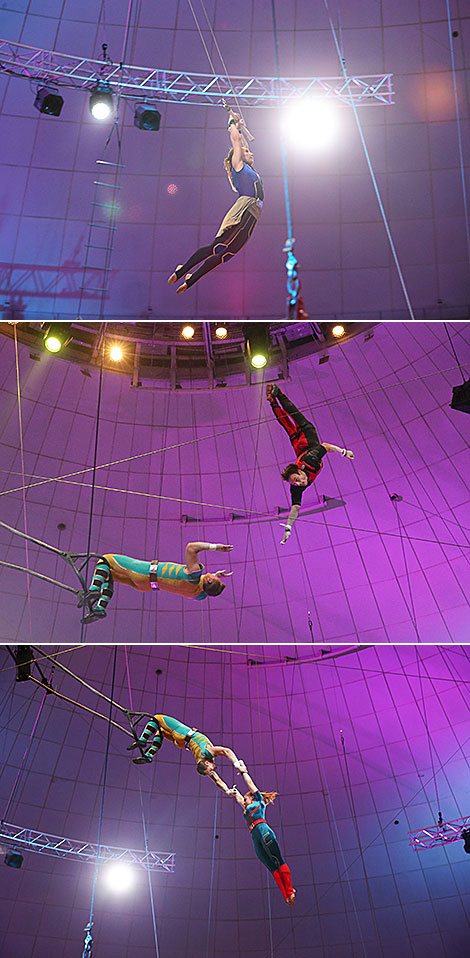 Belarus to showcase flying trapeze and strongman act at Festival of Circus Arts
