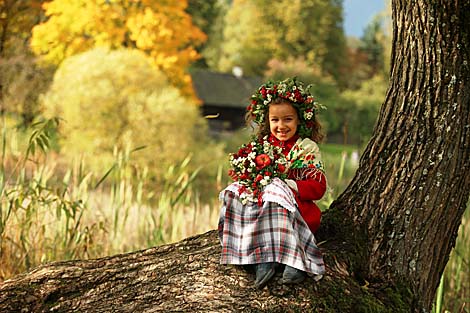 Harvest festival in Vyazynka 