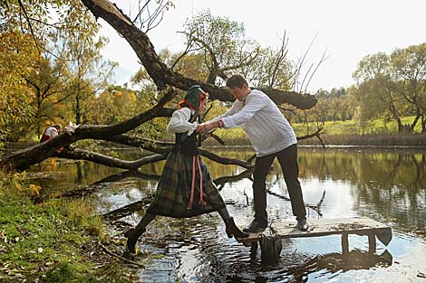 Harvest festival in Vyazynka 