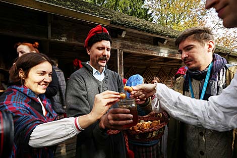 Harvest festival in Vyazynka 