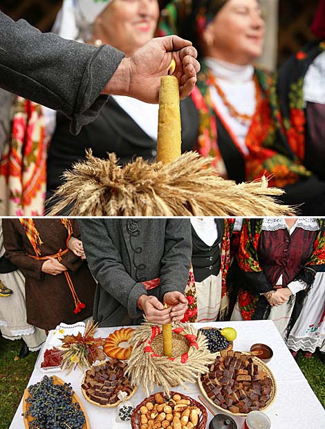 Harvest festival in Vyazynka 