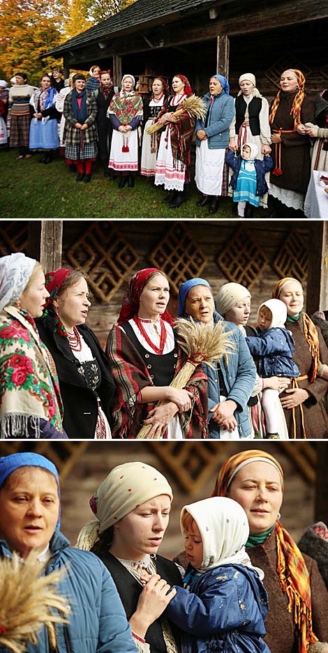 Harvest festival in Vyazynka 