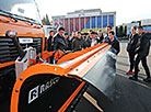 Belarusian equipment on display in Zhitomir