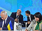 Belarus President Aleksandr Lukashenko and Ukraine President Volodymyr Zelensky