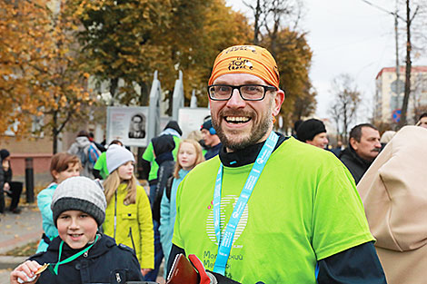 Athletics marathon in Mogilev