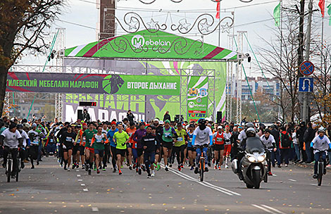 Athletics marathon in Mogilev