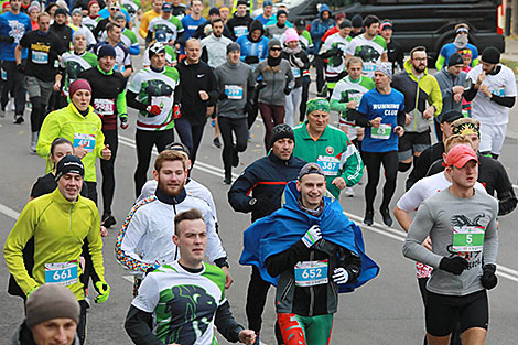 Athletics marathon in Mogilev