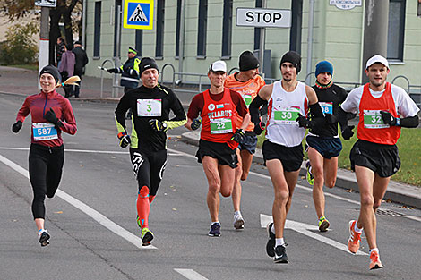 Athletics marathon in Mogilev