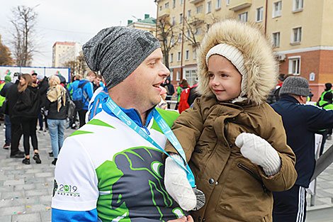 Athletics marathon in Mogilev