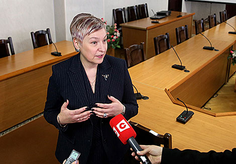Chairwoman of the National Statistics Committee of Belarus Inna Medvedeva