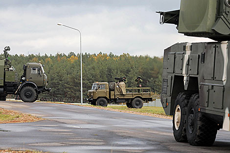 Defenses of the Belarusian nuclear power plant and preparations for reactor startup