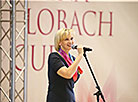 Olympic rhythmic gymnastics champion Marina Lobach