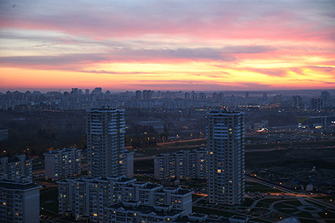 Minsk in the evening