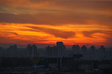 Minsk in the evening