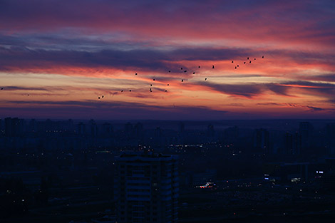 Minsk in the evening