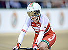 Белоруска Татьяна Шаракова выиграла бронзу на этапе КМ по велоспорту на треке