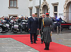 Ceremony of official welcome for the Belarusian President 
