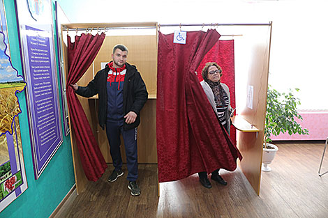 Early voting for Belarus’ parliamentary elections 2019 in Minsk