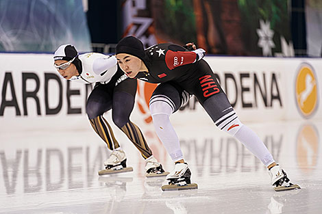 ISU World Speed Skating Cup in Minsk