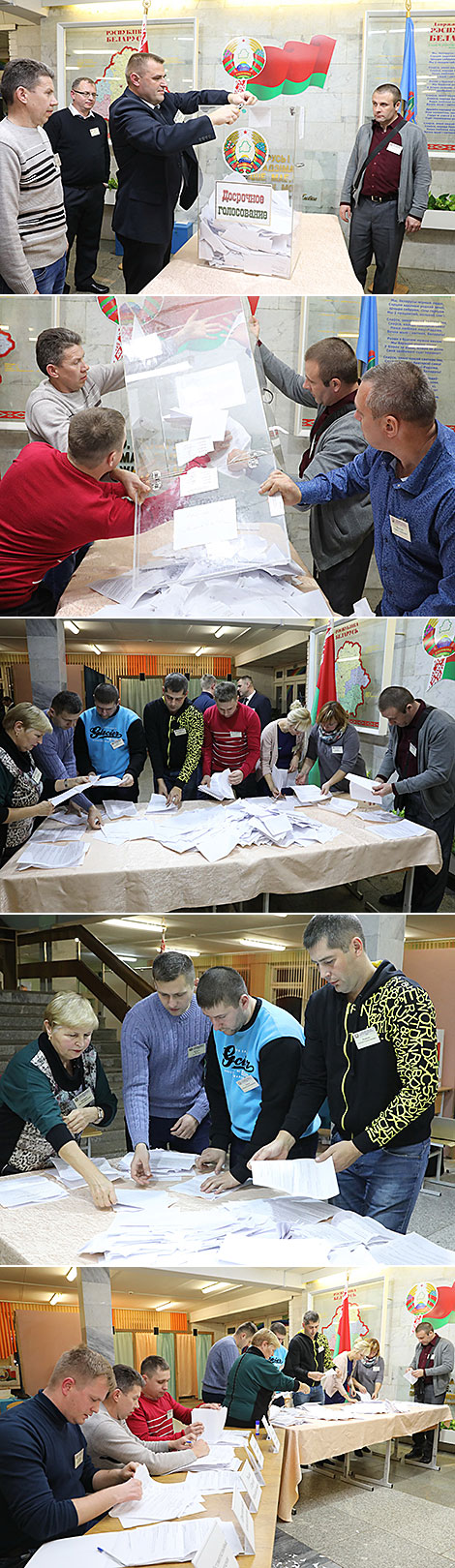 Polling stations close in Belarus as part of parliamentary elections