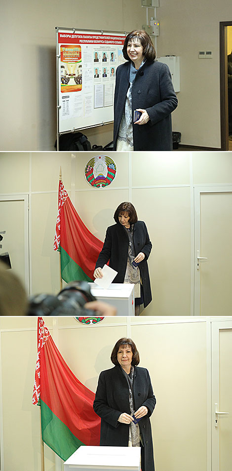 Head of the Belarus President Administration Natalya Kochanova