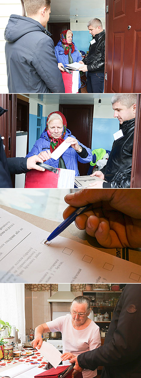 Выездное голосование на выборах депутатов в Брестском районе