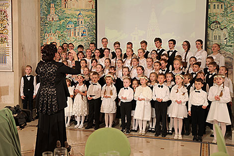Concert celebrating Great Victory in Church of All Saints in Minsk