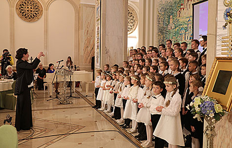 Concert celebrating Great Victory in Church of All Saints in Minsk