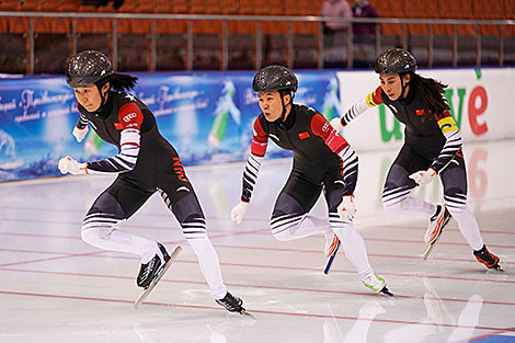 ISU World Speed Skating Cup in Minsk