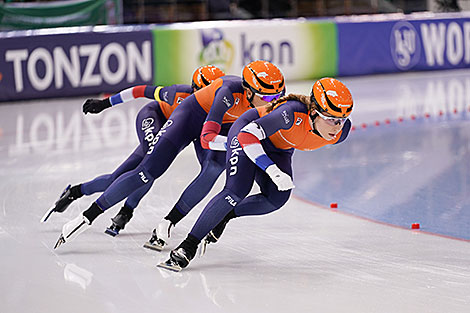 ISU World Speed Skating Cup in Minsk