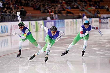 ISU World Speed Skating Cup in Minsk