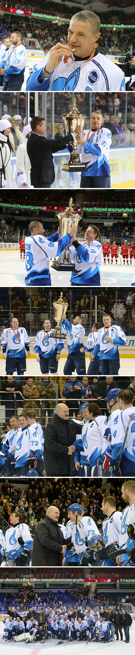 Команда России – победитель XI Рождественского хоккейного турнира