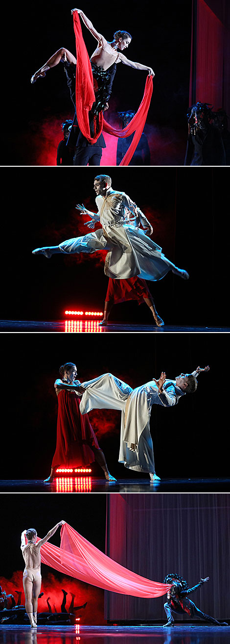 《维伊》芭蕾舞剧的全球首演维捷布斯克上演了