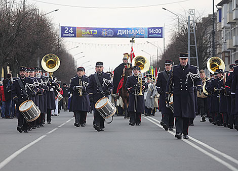 Battle of Berezina reenactment