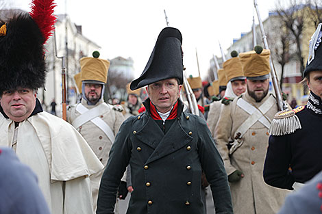 Battle of Berezina reenactment