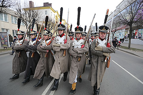 Battle of Berezina reenactment