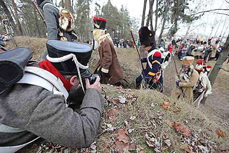 Battle of Berezina reenactment