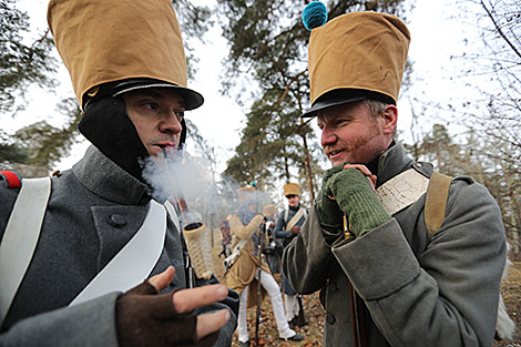 Battle of Berezina reenactment