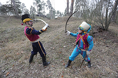 Napoleon’s crossing of Berezina River reenacted near Borisov