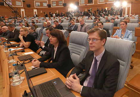 Адкрыты дыялог Прэзідэнта Рэспублікі Беларусь Аляксандра Лукашэнкі з журналістамі