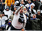 Fans at Dinamo Brest vs FC Vitebsk match 