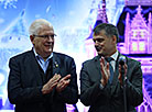 Президент Европейской легкоатлетической ассоциации Свен Арне Хансен и министр спорта и туризма Беларуси Сергей Ковальчук 
