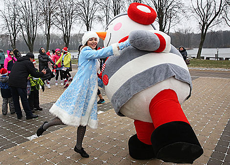 Santa Claus Run in Minsk