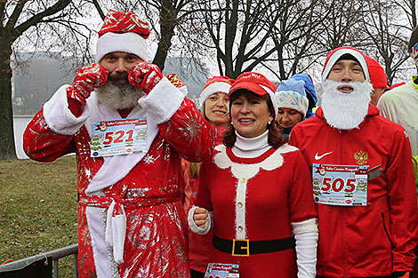 Santa Claus Run in Minsk