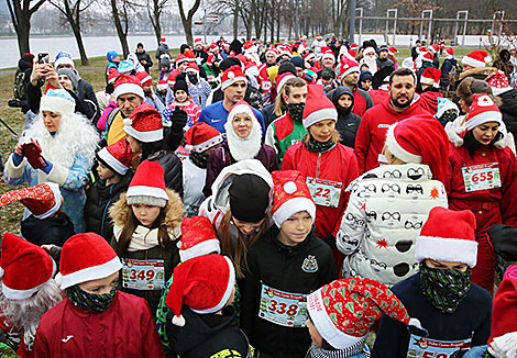 Santa Claus Run in Minsk