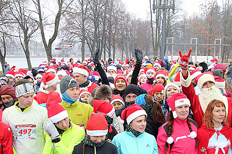 Santa Claus Run in Minsk