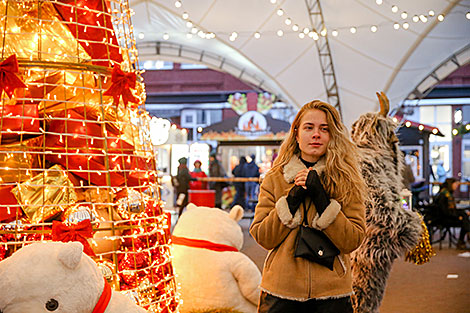A new Christmas fair opens in Minsk 