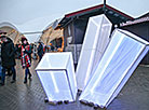 A new Christmas fair opens in Minsk 