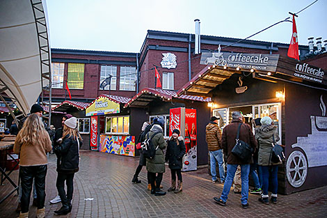 A new Christmas fair opens in Minsk  