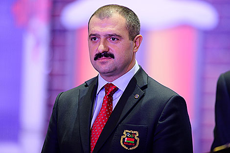 Первый вице-президент НОК Беларуси Виктор Лукашенко